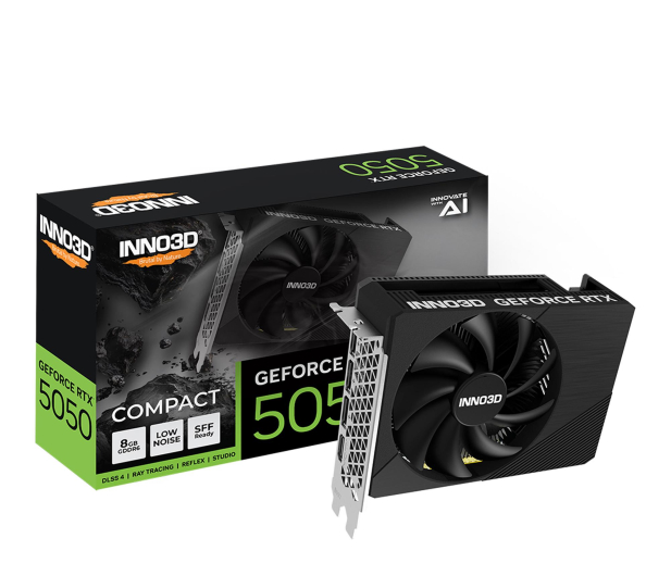 INNO3D GeForce RTX 5050 Compact 8GB GDDR6 DLSS5 - 1344495 - zdjęcie